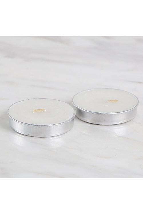 Loren 2'li Tealight Mum Beyaz