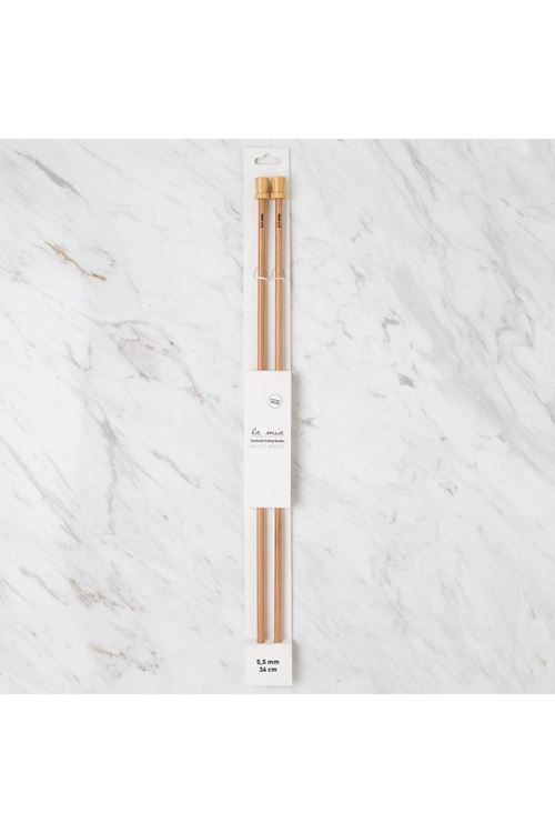 La Mia Whitewood 5.5 mm 36 cm Ahşap Örgü Şişi