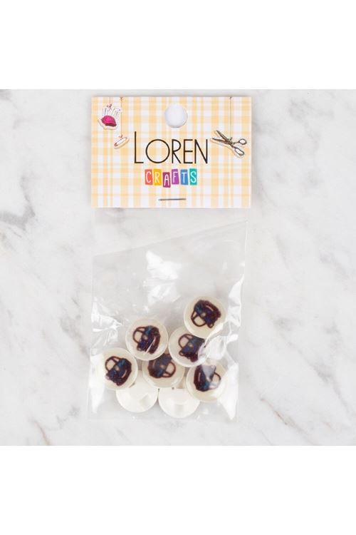 Loren Crafts 8 li Düğme - 677
