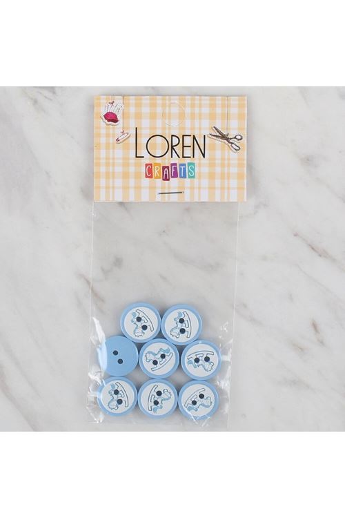 Loren Crafts 8 li mavi - 499