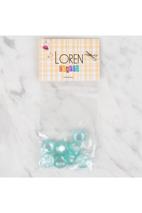 Loren Crafts 8 li Yeşil Düğme - 47