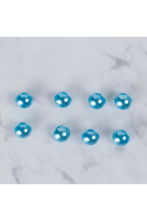 Loren Crafts 8 liTurkuaz Düğme - 0154