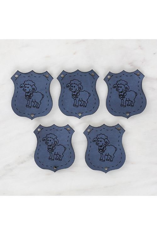 Loren Crafts Figürlü Deri Arma 5 Adet - 1519