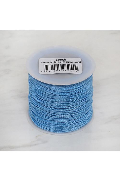 Loren Paraşüt İpi 50 mt Bebe Mavi