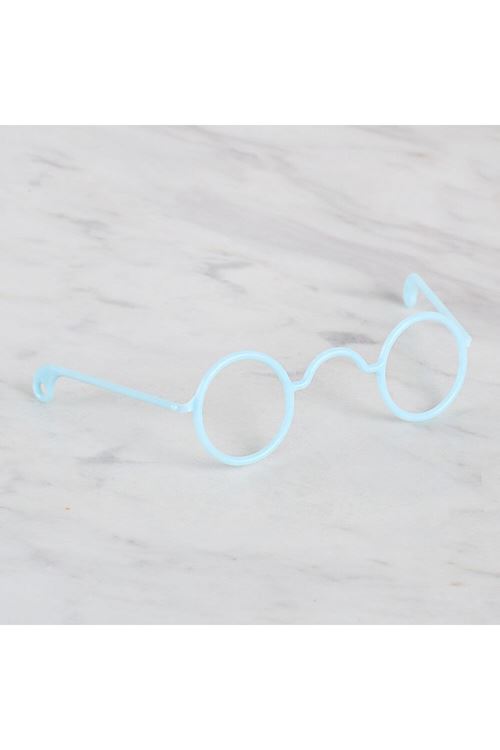 Loren Plastik Amigurumi Gözlük Mavi