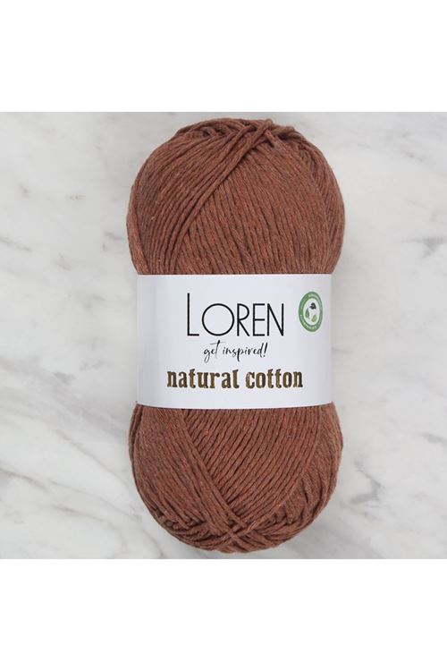 Loren Natural Cotton Tarçın El Örgü İpi - R072