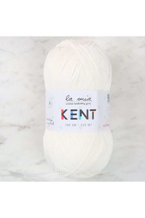 La Mia Kent Kırık Beyaz El Örgü İpi - L155