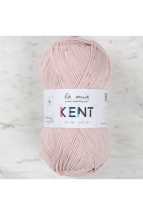 La Mia Kent Pudra Pembe El Örgü İpi - L029