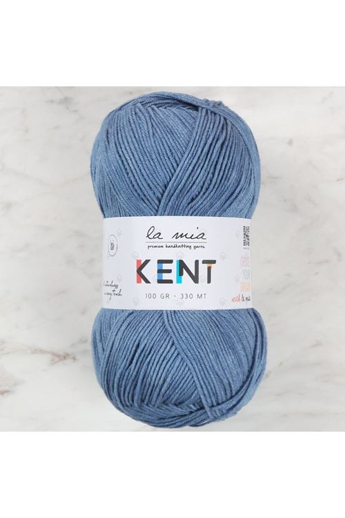 La Mia Kent Mavi El Örgü İpi - L102