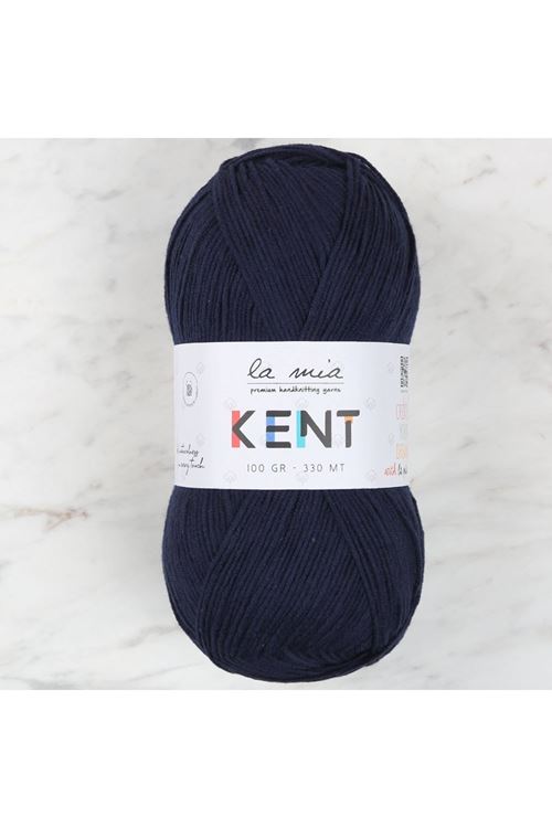 La Mia Kent Lacivert El Örgü İpi - L005