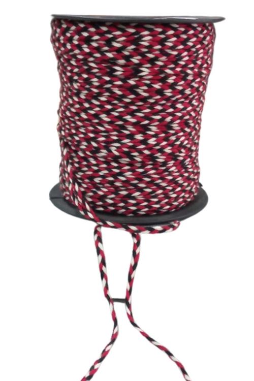 Bileklik İpi, Hediye Paketleme İpi, Şans, Bereket, Aşk, Şifa, Güç 1 Mm Pamuk  1 Metre Kırmızı