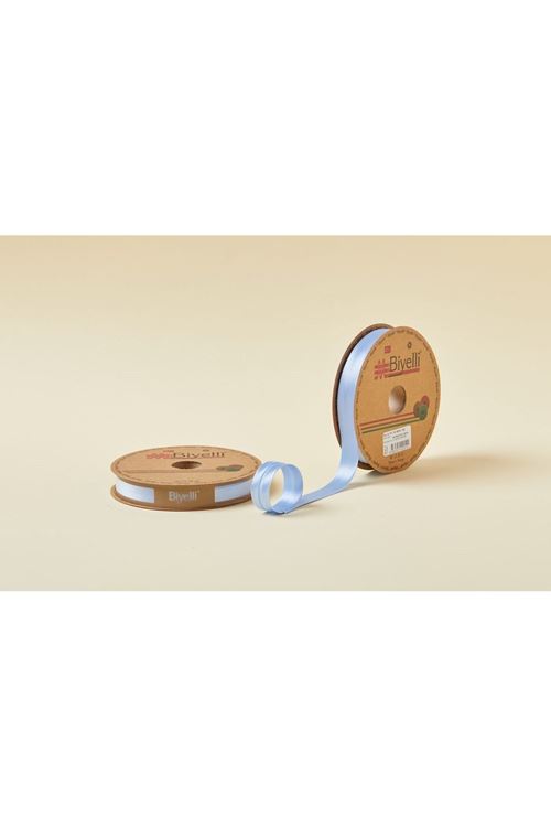 Biye Saten Katlı 052 Koyu Mavi 2 Cm 25 Metre %100 Polyester