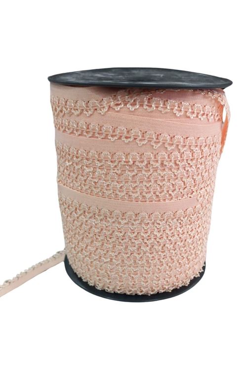 Çamaşır Askısı Şerit En 1 Cm Somon 1 Metre