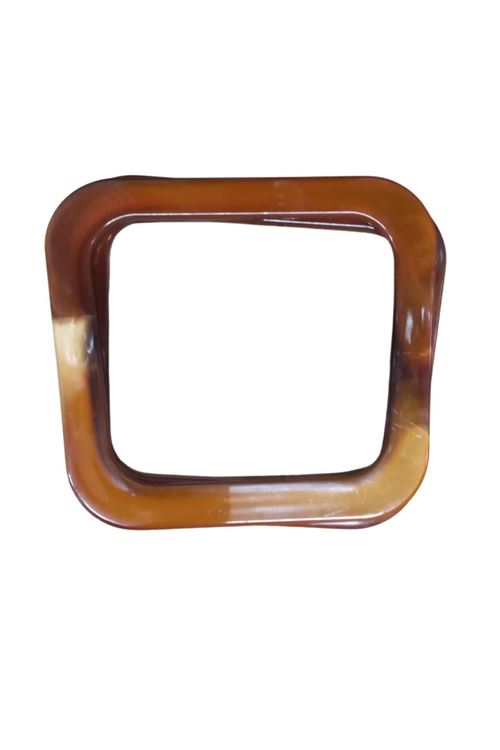 Çanta Sapı Kare Kahverengi 11 Cm