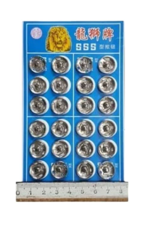 Çıt Çıt Model 2 Numara Metal 24'lü