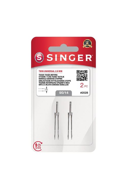 Çift İğne 2mm. (2'li Blister/14 No.)