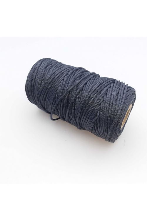 Makrome İpi 3mm Polyester  Füme