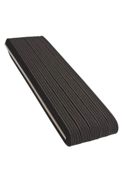 Lastik En 4 Cm 10 Metre Siyah