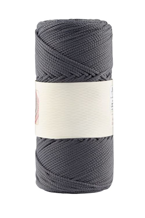 Makrome İpi 3mm Polyester Antrasit