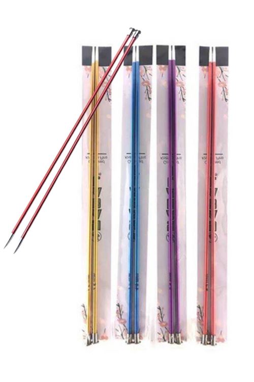 Metalize Çift Renk Şiş 35 Cm 6 Numara (renk Stoğa Göre)