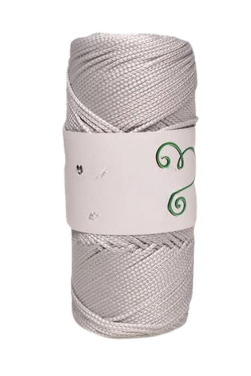 Makrome İpi 3mm Polyester Gri