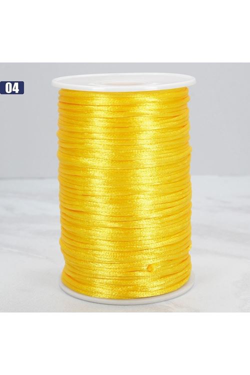 Sıçan Kuyruğu İp 2 Mm Sarı 100mt