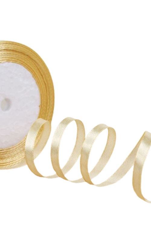 Saten Kurdele 6 Mm Karamel 70 Metre