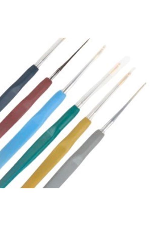 Silikon Saplı Dantel Tığ 8 Numara