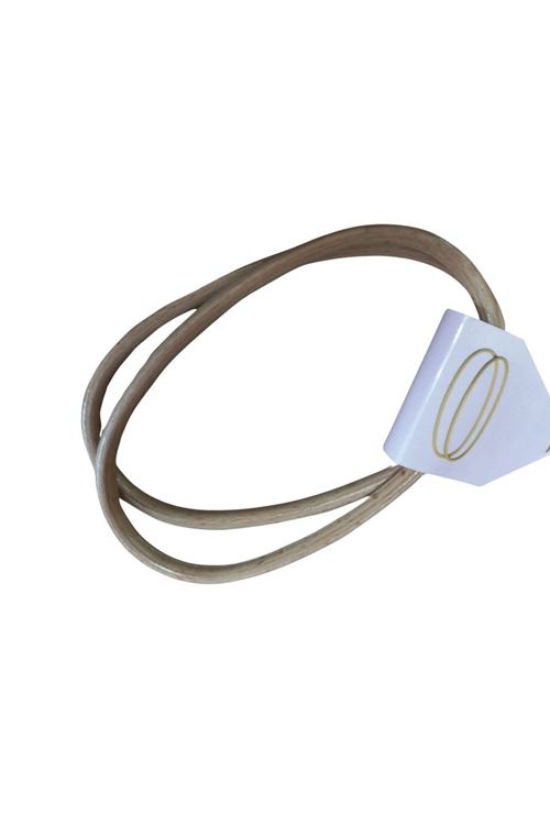 Tahta Çanta Sapı 17 Cm Oval