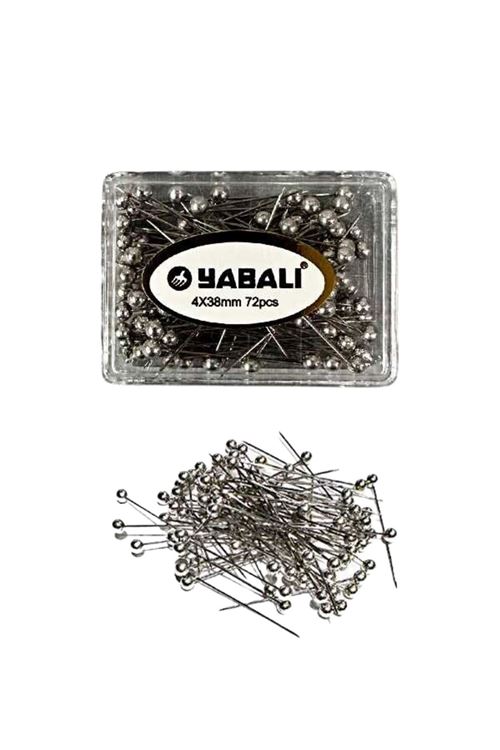 Toplu İğne Gümüş 72'li 4x38 Mm