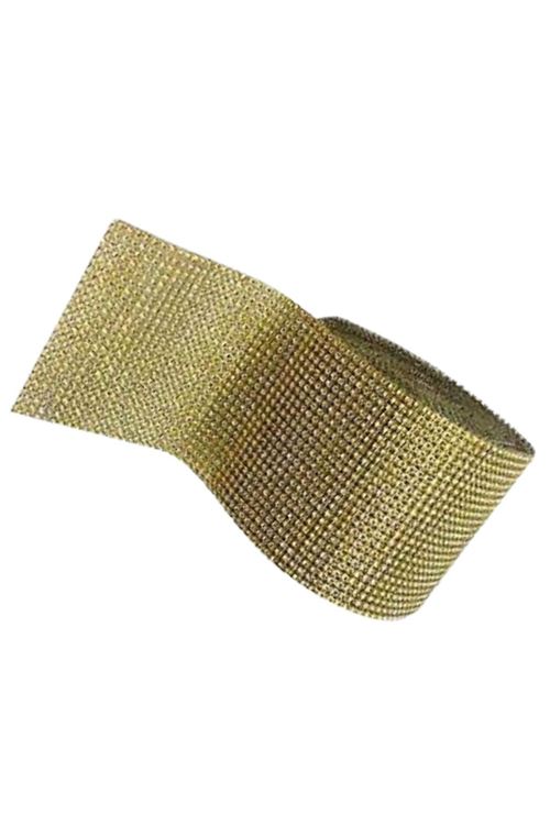 Sıralı Taş Şerit 24'lü Altın 1 Metre