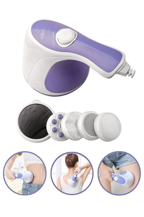 Super Tone Çok Fonksiyonlu 5 Başlıklı Masaj Aleti