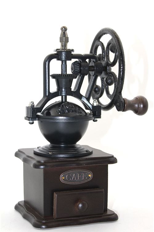 Retro Ahşap Kahve Değirmeni