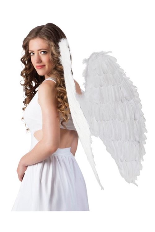 Beyaz Renkli Büyük Boy Melek Kanadı
