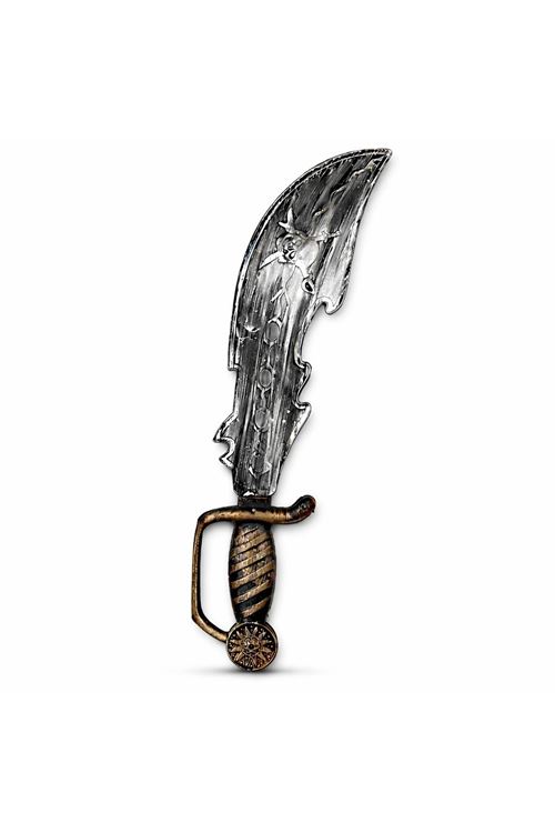 Eskitme Detaylı Plastik Korsan Kılıcı - 45 cm
