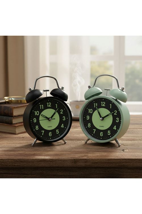 Fosforlu Metal Çalar Saat