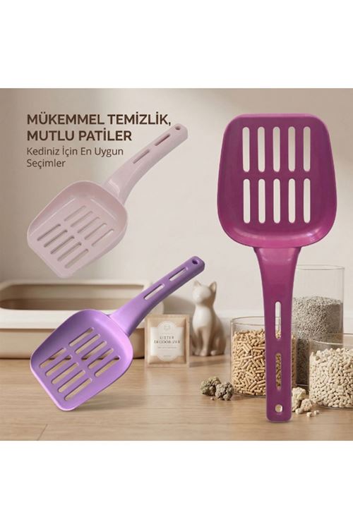 Plastik Kedi Kumu Küreği