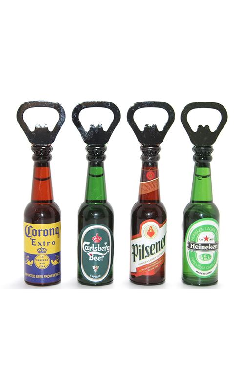 Mini İçecek Şişesi Tasarımlı Magnetli Şişe Açacağı - Model 1