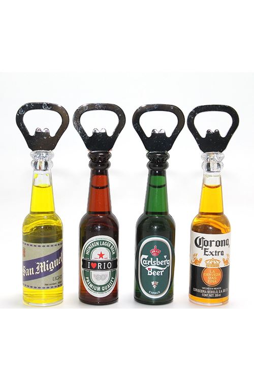 Mini İçecek Şişesi Tasarımlı Magnetli Şişe Açacağı - Model 2