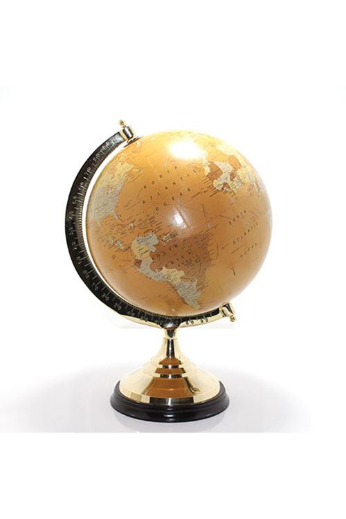 Pirinç Dünya Küre 47 Cm