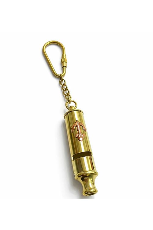 Pirinç Düdük Anahtarlık