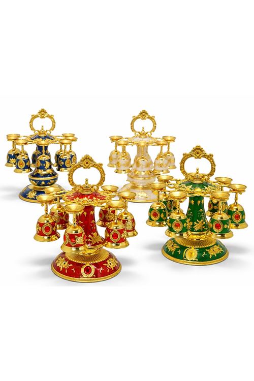 6'lı Lüks Sunum Ve Dekoratif Kadeh Seti