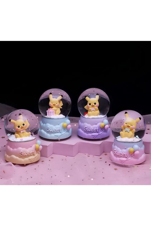 Pokemon Işıklı Kar Küresi 7 Cm