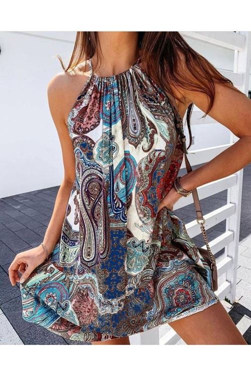 Kadın şal Desenli Elbise