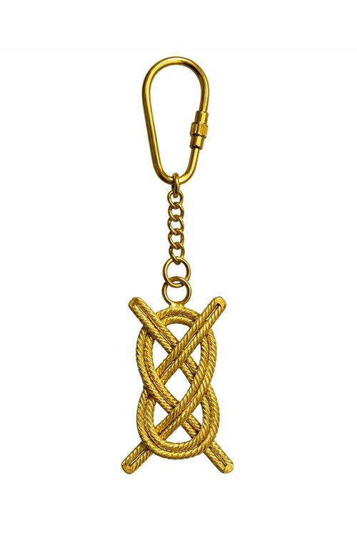 Pirinç Gemi Düğümü Tasarımlı Anahtarlık