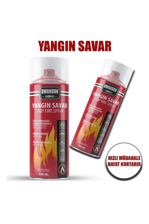 Yangın Savar Tüpü Sprey