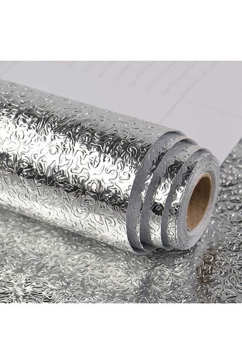 5 Metre Alüminyum Folyo Yapışkanlı Mutfak Koruyucu