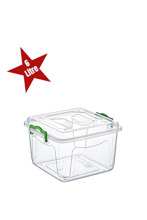 Şeffaf Saklama Kutusu 6 Litre