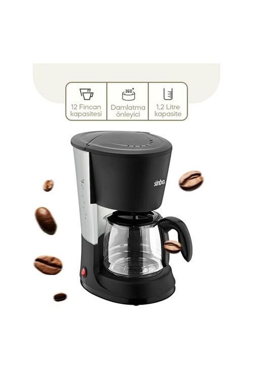 Sinbo 2'si 1 Arada Filtre Kahve Ve Çay Demleme Makinesi