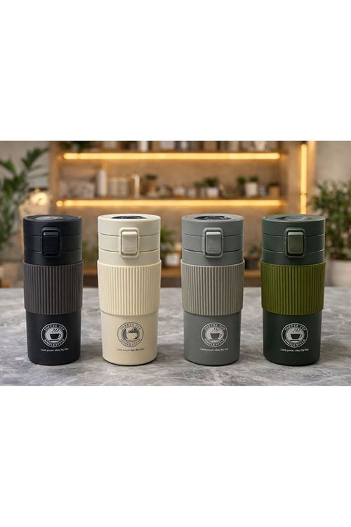 500 ml Paslanmaz Çelik Dereceli Termos Mug Bardak